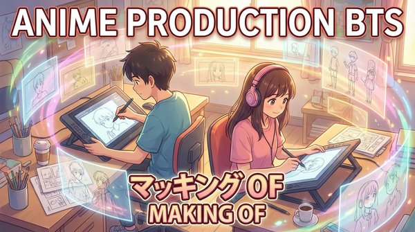 海角社区动画制作幕后视频